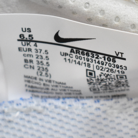 NEW Nike VaporMax Pink Rise AR6632-105 Women 6.5 - Picture 7 of 7